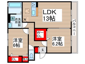 間取図 アモール