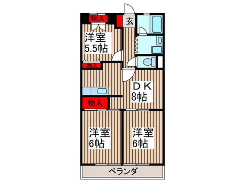 間取図 ミヤシタマンション