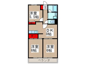 間取図 ミヤシタマンション