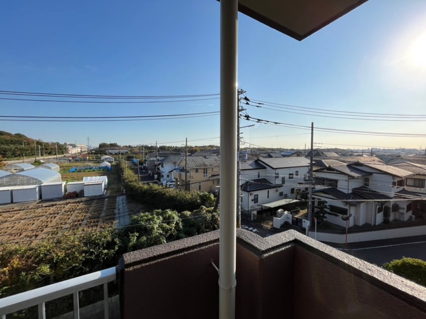 室内からの展望 ハイツ佐川