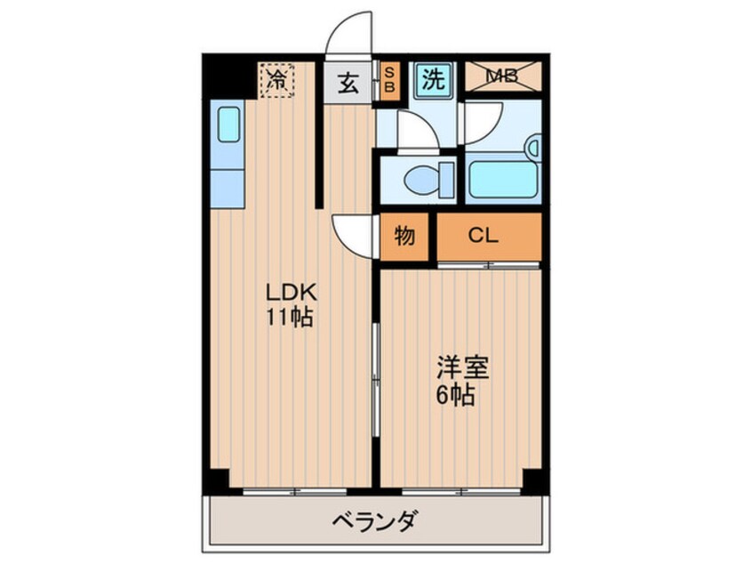 間取図 星陽ビル（８－３）