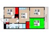 第五メゾン相葉コーポ 3DKの間取り