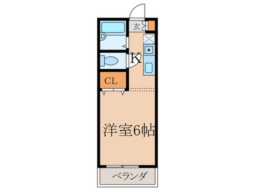 間取図 関町南レジデンス２