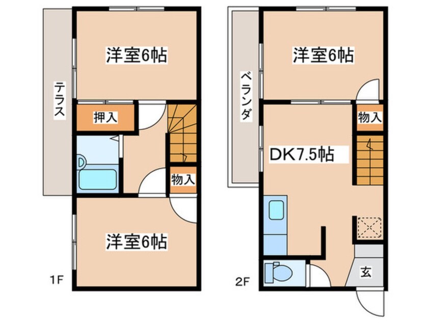 間取図 グランデュ－ル湘南