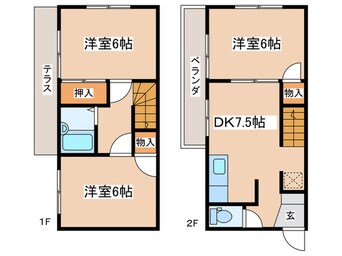 間取図 グランデュ－ル湘南