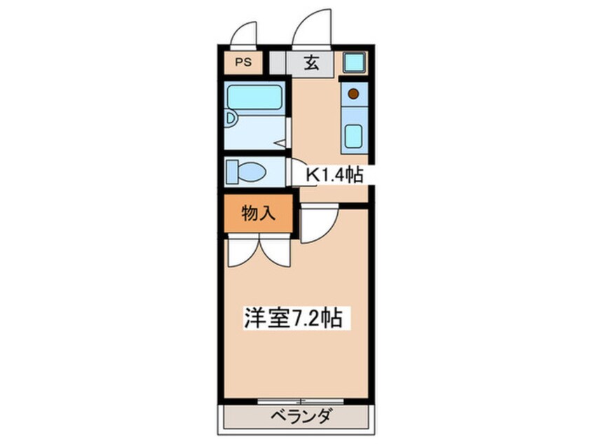 間取図 プロニティＲ＆Ｓ