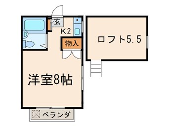 間取図 サンフラッツⅡ