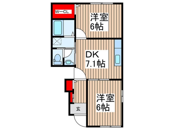 間取り図 ベルジュ