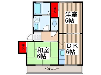 間取図 ボン・メゾン石塚