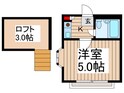 スカイピア高砂ⅡＡの間取図