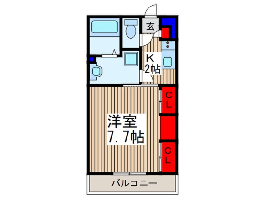 間取図 リブリ・プリムヴェール