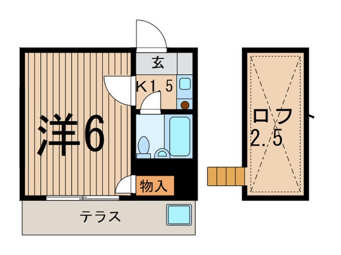 間取り図 ビューパレス大宮Ａ・Ｂ