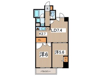 間取図 ロイヤル笹塚