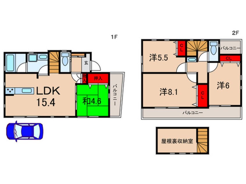 間取図 東町戸建