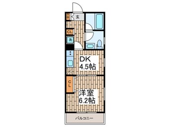 間取図 大森北誠ビル