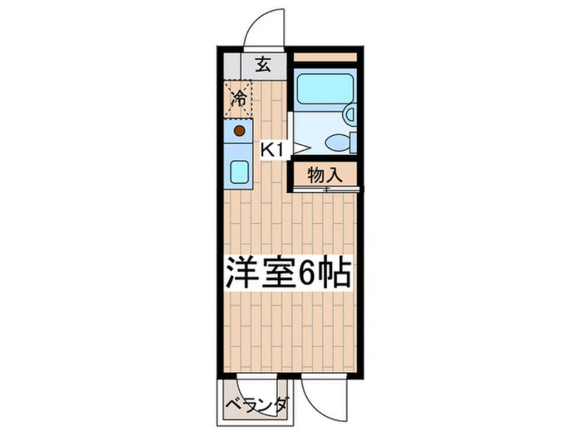 間取図 ＡＳＡＤＡ ＦＬＡＴ