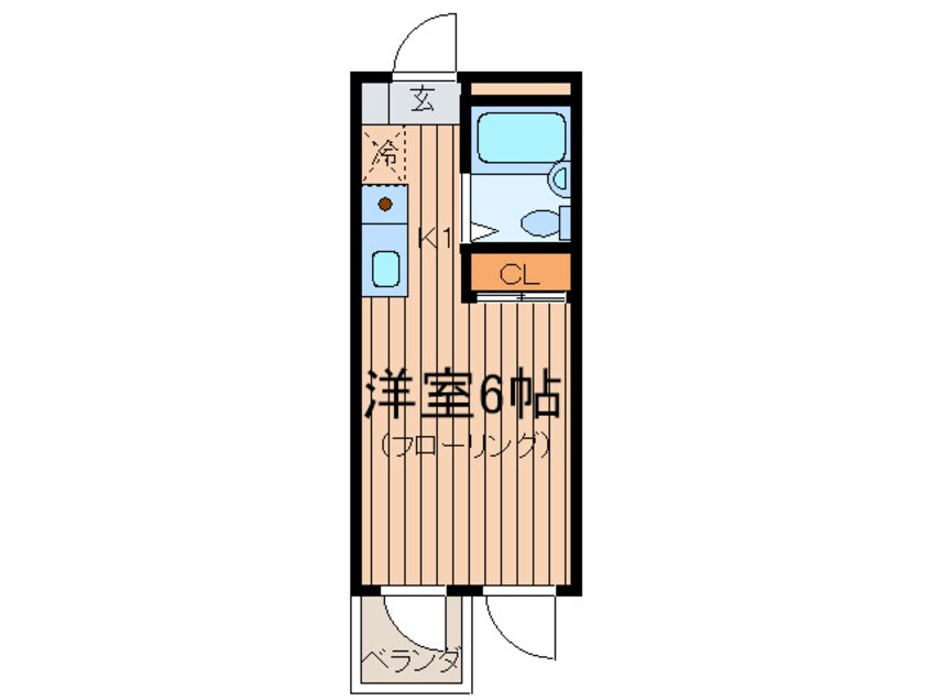 間取図 ＡＳＡＤＡ ＦＬＡＴ