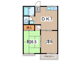 間取図 サンコ－ポＡ