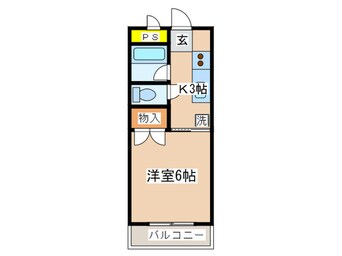 間取図 デイジ－ヒル壱番館