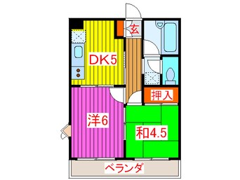 間取図 サンレガーロ高野台