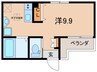 フロベール本駒込 1Rの間取り