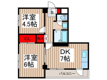 間取図 ルミエール市川