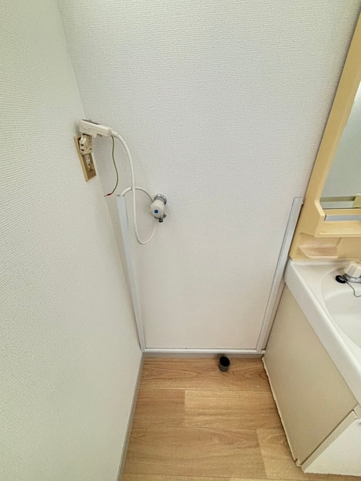 洗濯機置場 末の