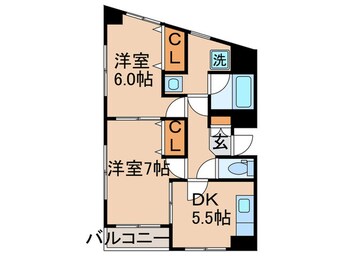 間取図 ヴィラ十文字2