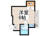 小松ビル 1Rの間取り