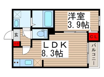 間取図 Fleurir松戸
