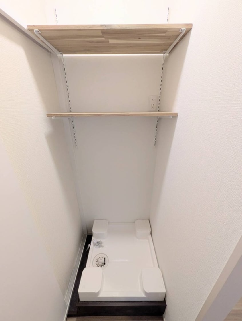 洗濯機置場 メゾンフラワー