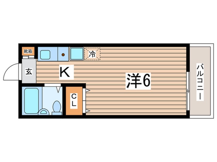 間取り図 ハイツサンフラワ－