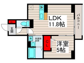 間取図 レクシア扇Ⅰ