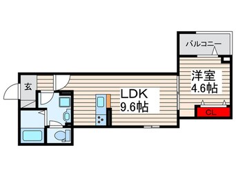 間取図 レクシア扇Ⅰ