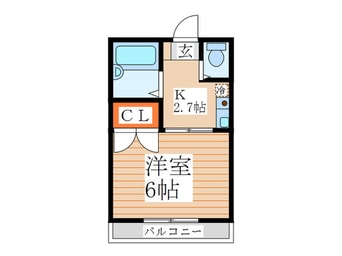 間取図 ラレ－ス６