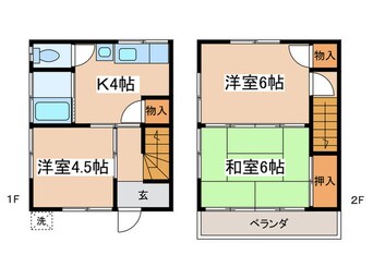 間取図 宮ノ脇コ－ポ