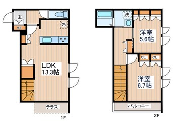 間取図 NEST（A）