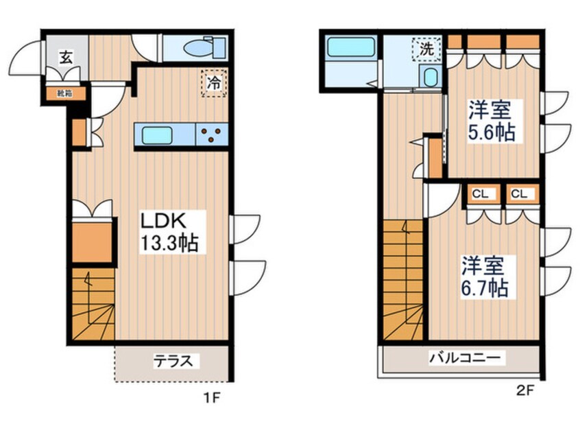 間取図 NEST（A）