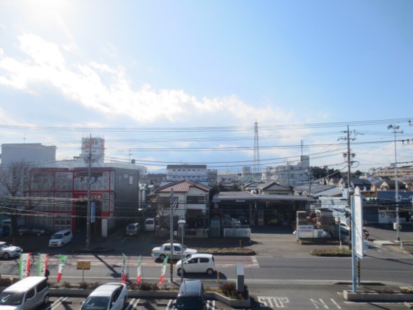 室内からの展望 大和瓦マンション