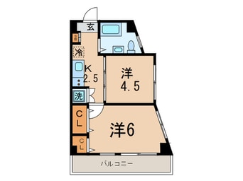 間取図 ベルモント北馬込