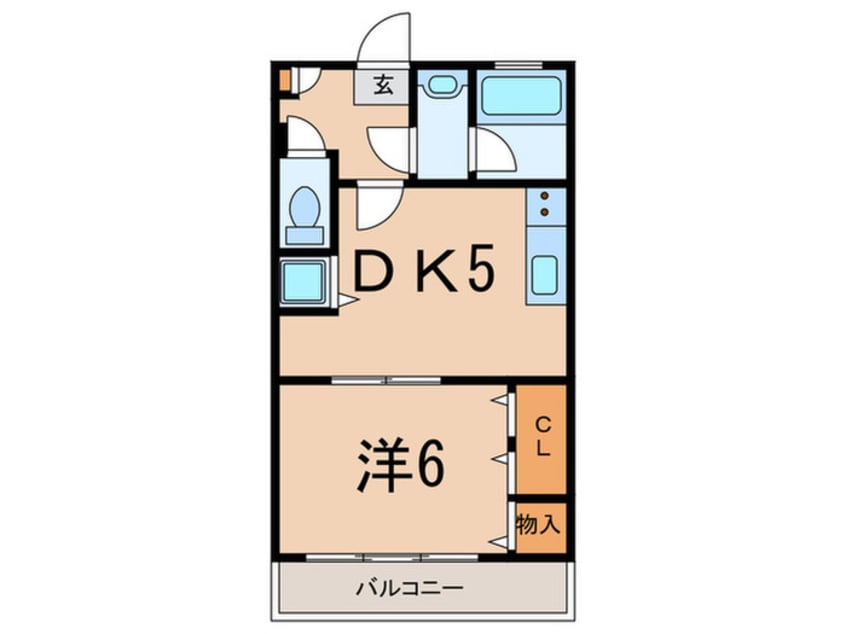 間取図 ベルモント北馬込