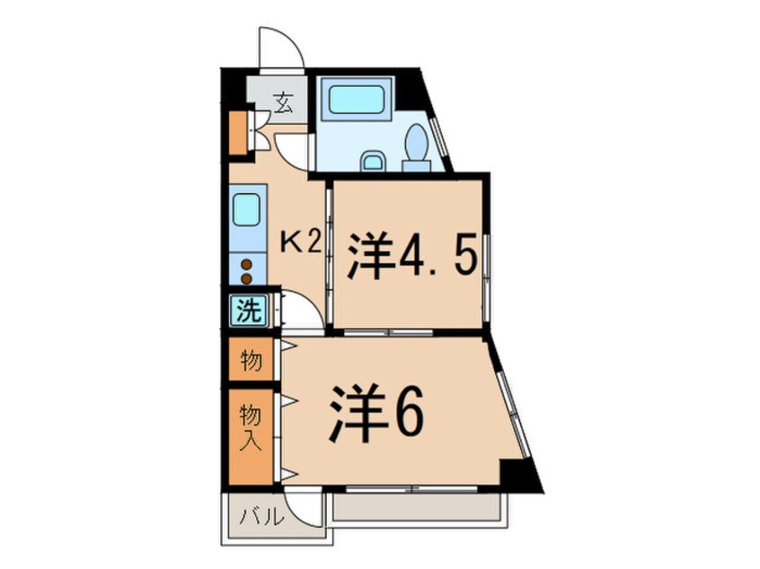 間取図 ベルモント北馬込