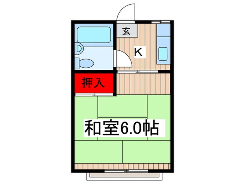 間取図 光瀬荘