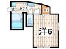 グレース鹿島田 1Kの間取り
