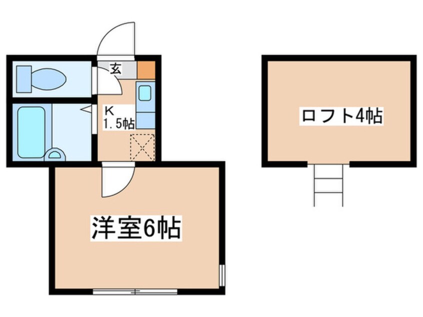 間取図 パル東橋本