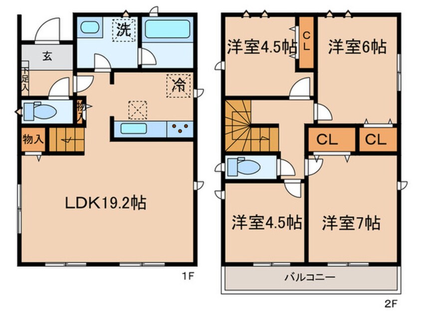 間取図 Kolet府中矢崎町#06