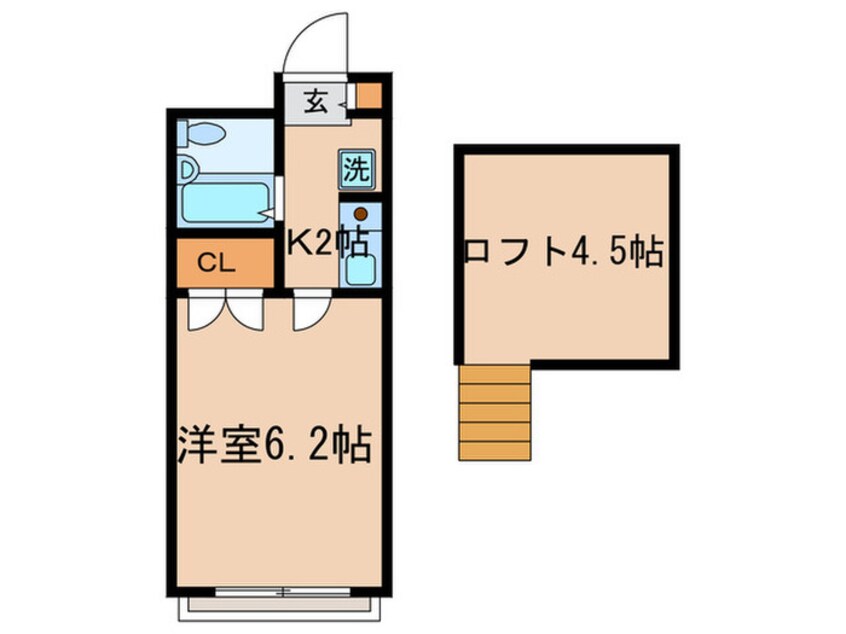 間取図 ＫＩＲＳＣＨＥ　ＨＥＩＭ