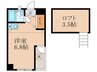 永裕ビル 1Rの間取り