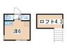 ユナイト保土ヶ谷ルートマスター 1Rの間取り