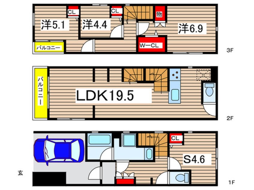 間取図 Kolet武蔵新城南#02